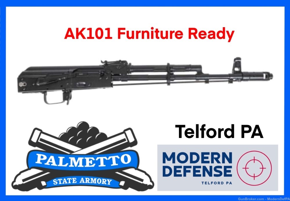 NEW Palmetto State Armory PSA AK101 5.56 223 Folding Receiver 16" AK47 AK74-img-0