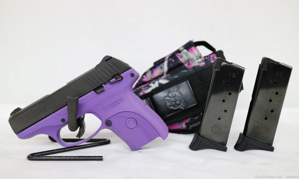 Ruger LC9s 3.12” 9mm S.Auto Pistol – Talo Exclusive Purple   -img-0