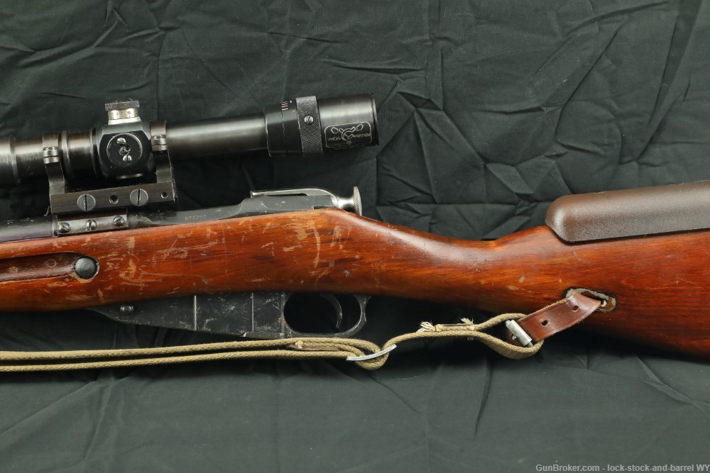 Russian Izhevsk M91/30 Mosin Nagant 7.62x54R Sniper Rifle C&R 1939-img-12