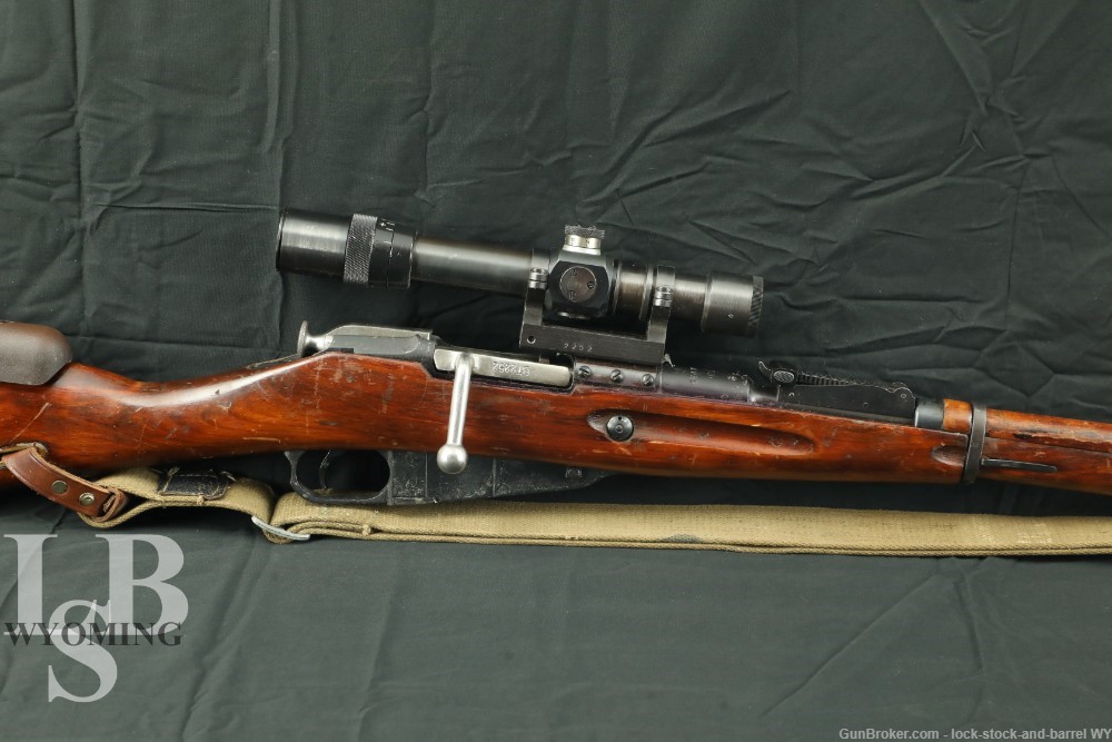Russian Izhevsk M91/30 Mosin Nagant 7.62x54R Sniper Rifle C&R 1939-img-0