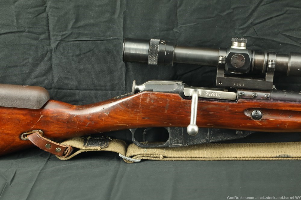 Russian Izhevsk M91/30 Mosin Nagant 7.62x54R Sniper Rifle C&R 1939-img-4