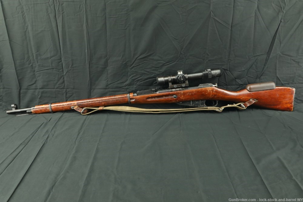 Russian Izhevsk M91/30 Mosin Nagant 7.62x54R Sniper Rifle C&R 1939-img-8
