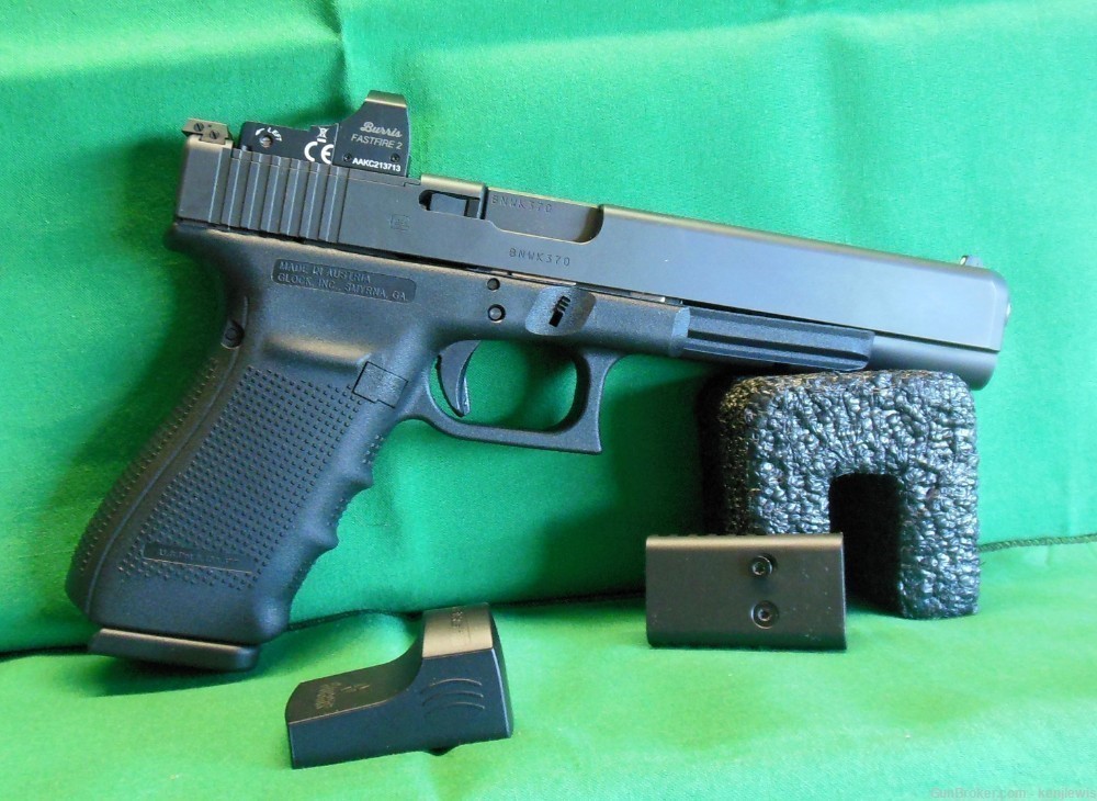 Glock Model 40 MOS Gen4 10MM Auto With Red Dot & Upgrades-img-8