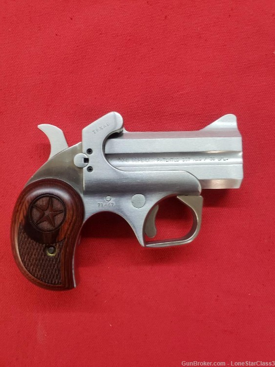 BOND ARMS TEXAS DEFENDER STAINLESS .357 Mag & 38spl UNFIRED IN ORIGINAL BOX-img-1