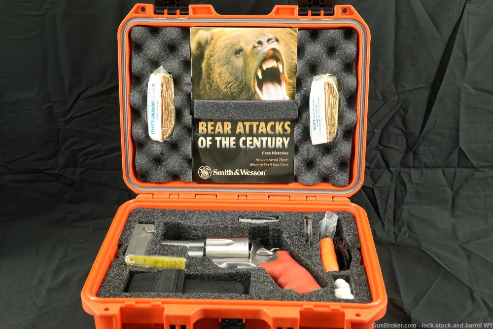 Smith & Wesson Model 500ES Bear Survival Kit 2 3/4" 5-Shot DA/SA Revolver-img-62