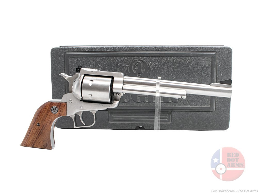 Ruger super Blackhawk New Model, .44 Magnum, 7.5" Black, Original box-img-0