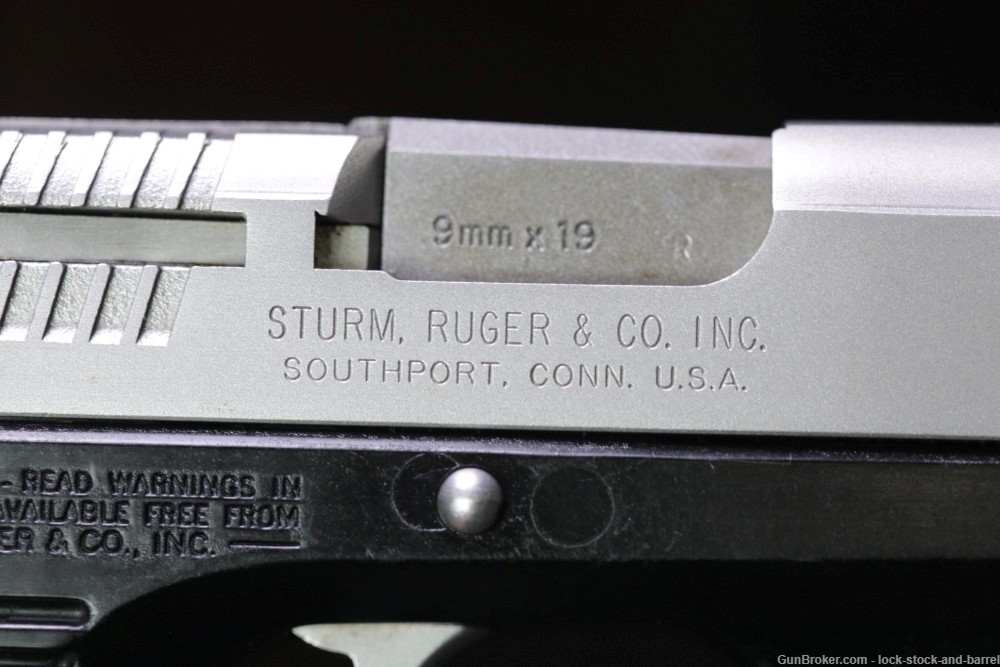 Ruger P95DC Model 03095 9mm Luger 4" SA/DA Semi Auto Pistol & Box MFD 2001-img-12