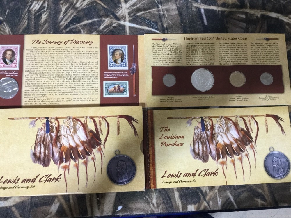 Lewis and Clark 2004 coin collection -img-0