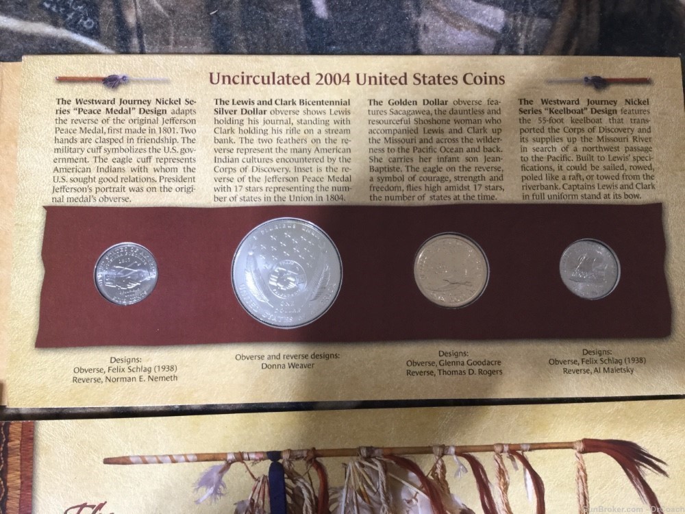 Lewis and Clark 2004 coin collection -img-1