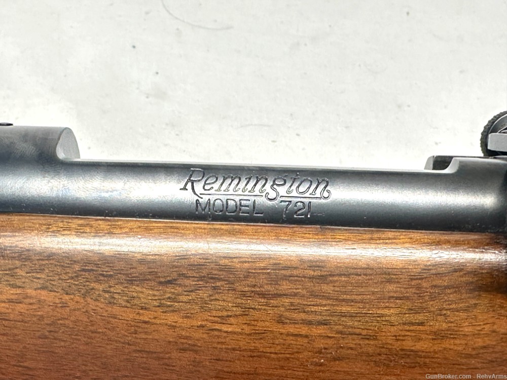 1948 Remington Bolt Action Rifle Model 721 270 Win 24 4rd Lyman  Diopter-img-5