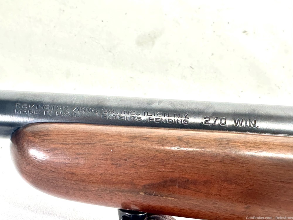 1948 Remington Bolt Action Rifle Model 721 270 Win 24 4rd Lyman  Diopter-img-8
