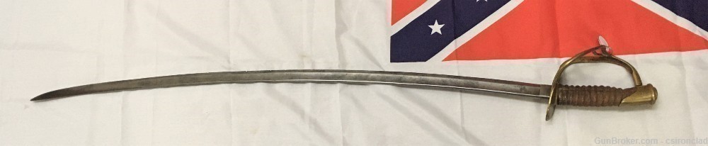 Cavalry Sword, model 1860, Civil War issue, A.D.K. inspector-img-0