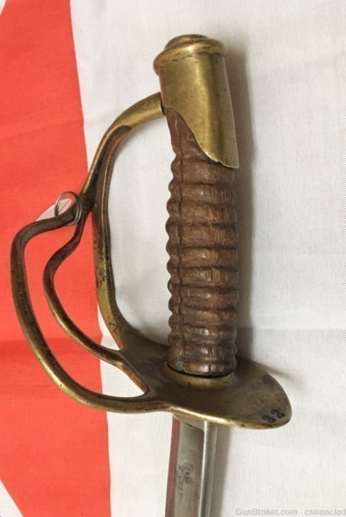 Cavalry Sword, model 1860, Civil War issue, A.D.K. inspector-img-2