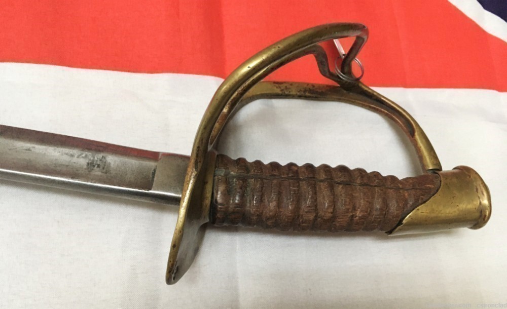 Cavalry Sword, model 1860, Civil War issue, A.D.K. inspector-img-3