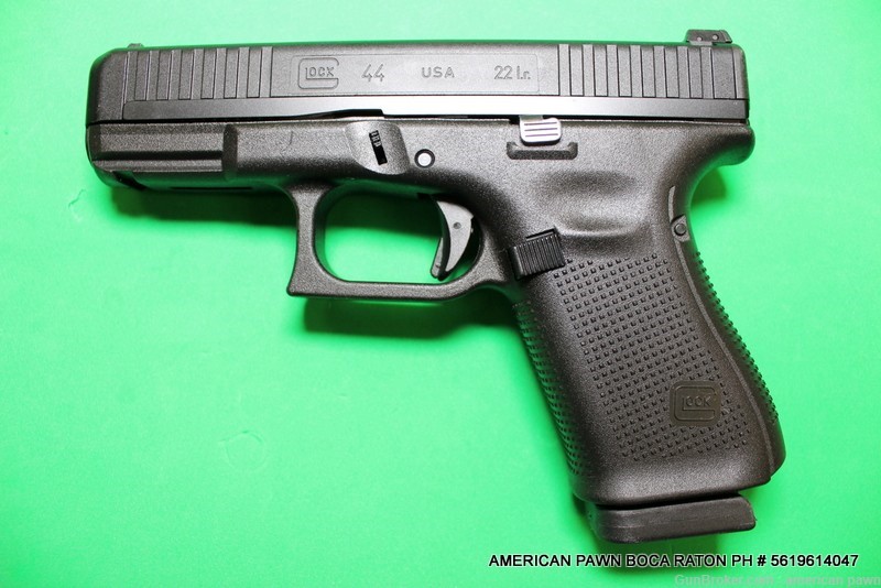 GLOCK 44 CAL.22LR WITH 1-18 ROUNDS PRO MAG MAGAZINE , NO BOX.-img-0