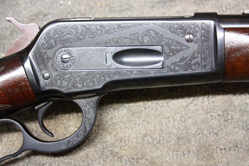 Winchester 71 348 Deluxe Engraved 1951 -img-3