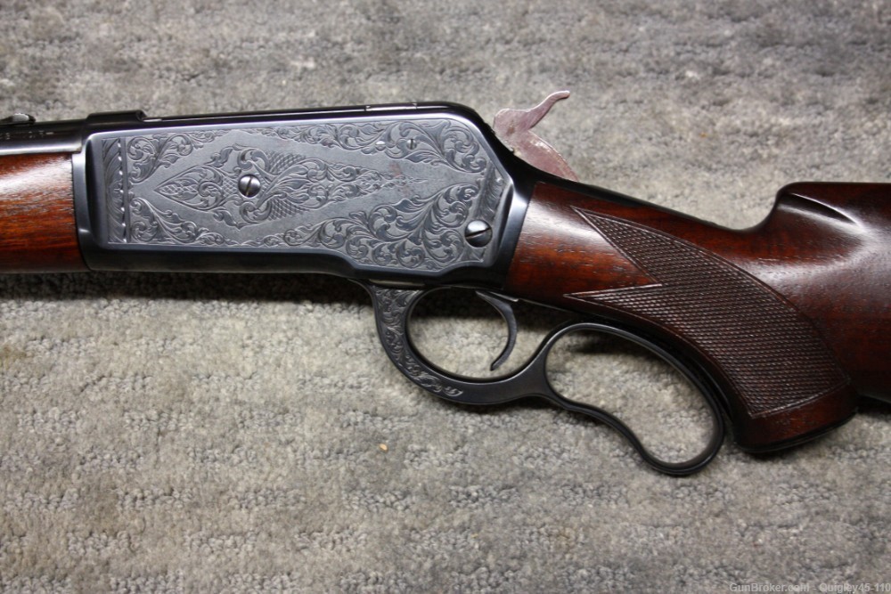 Winchester 71 348 Deluxe Engraved 1951 -img-8