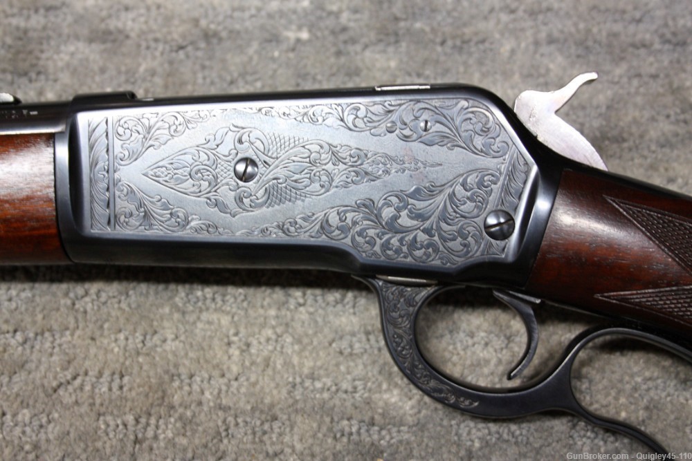 Winchester 71 348 Deluxe Engraved 1951 -img-9