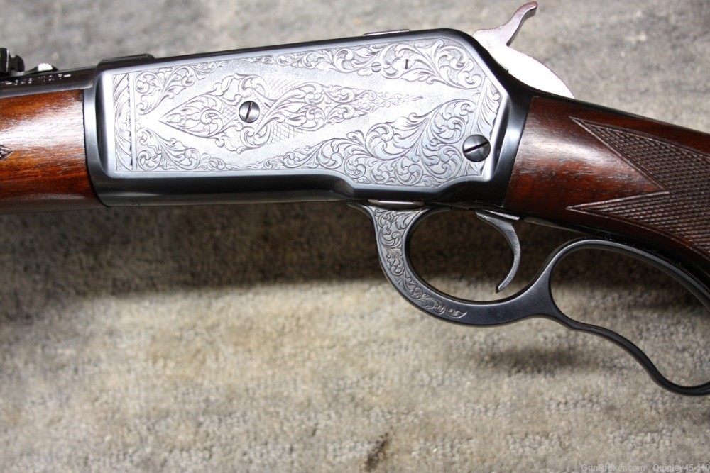 Winchester 71 348 Deluxe Engraved 1951 -img-28