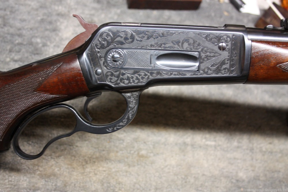 Winchester 71 348 Deluxe Engraved 1951 -img-29
