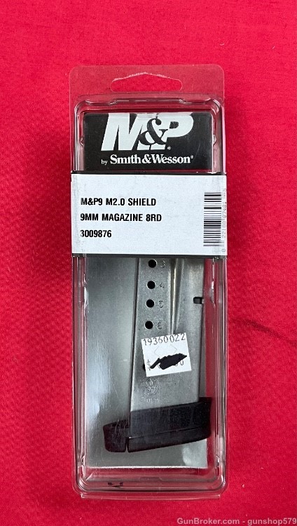 M&P M2.0 SHIELD SMITH & WESSON MAGAZINE 9MM 8 ROUND MAG S&W-img-0
