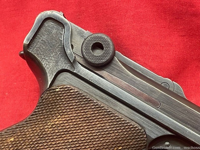Mauser S/42 Code P08 1939 German Luger WWII 9mm - Matching Except Magazine-img-35