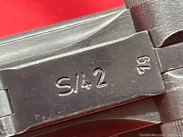 Mauser S/42 Code P08 1939 German Luger WWII 9mm - Matching Except Magazine-img-6