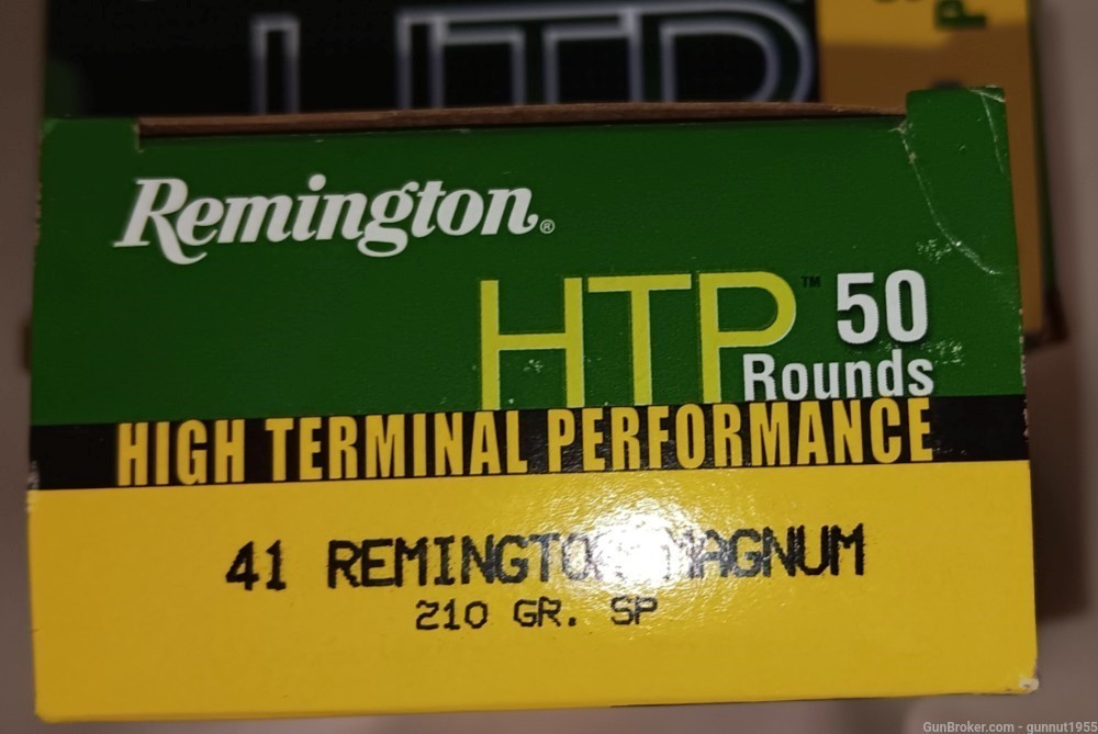 100 rounds 41 magnum Remington 210 gr. SP HTP-img-4