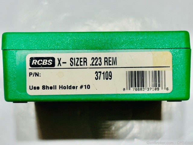 RCBS 223 REM X-SIZER  sizing die Very Good Condition-img-0