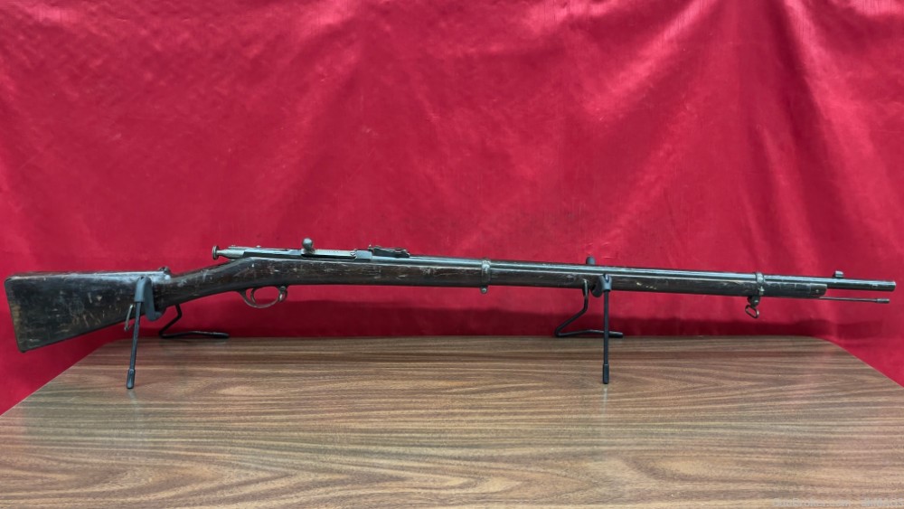 Antique Russian Model 1870 Berdan II Infantry 10.75x58R Bolt-Action Rifle-img-0