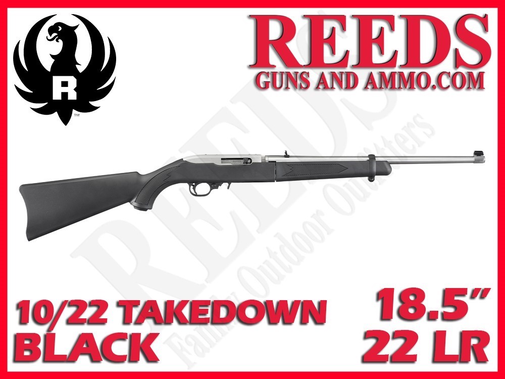 Ruger 10/22 Takedown Stainless 22 LR 18.5in 11100-img-0