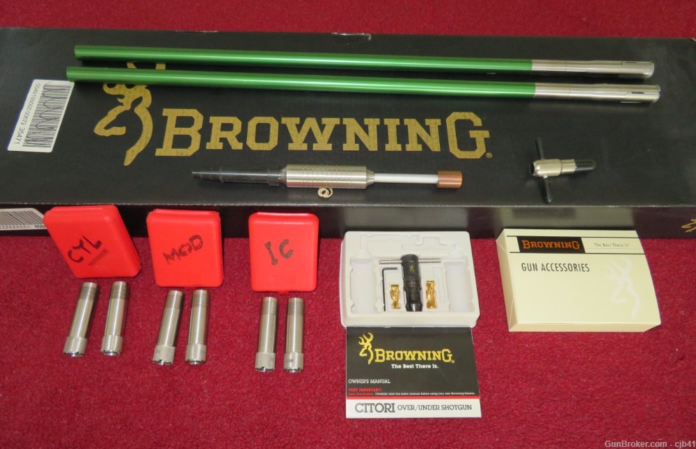 BROWNING XS SPORTING with BRILEY SUB GAGE TUBES-img-17