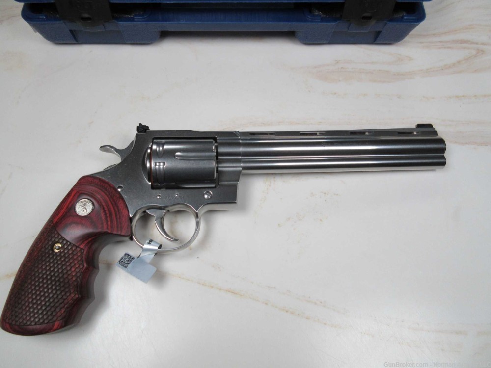 Colt TALO Anaconda 8" .44mag/.44spcl 6rd stainless walnut grips-img-2