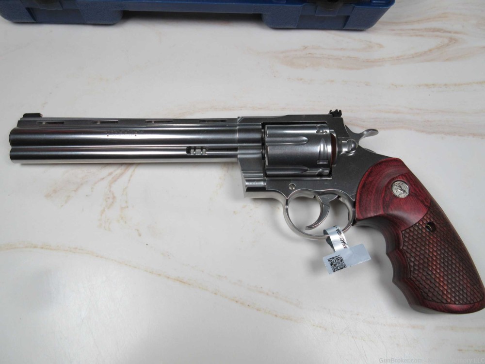 Colt TALO Anaconda 8" .44mag/.44spcl 6rd stainless walnut grips-img-1