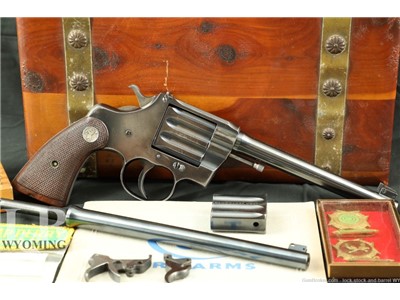 RARE Colt Camp Perry Model 8” And 10” .22 LR Single Shot Target Pistol C&R