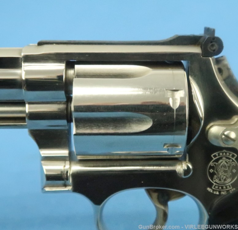 Smith & Wesson Model 586-1 Nickel 4 Inch Boxed Product 103541 Made 1986-img-6