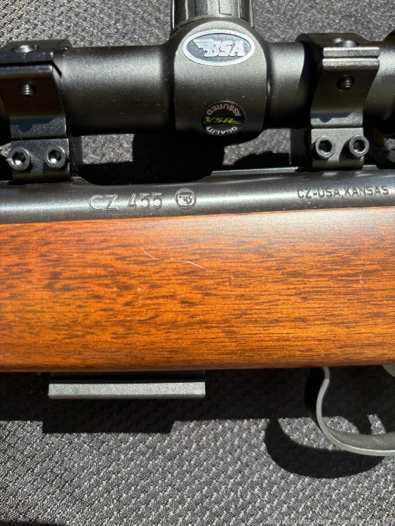 CZ 455 22WMR new in box with new scope-img-6