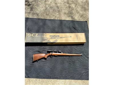 CZ 455 22WMR new in box with new scope
