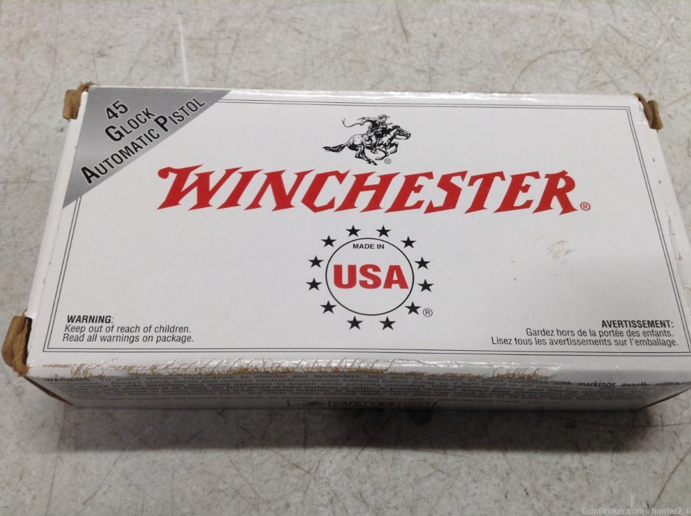 Winchester 45 GAP 230 grain BEB NOS-img-0