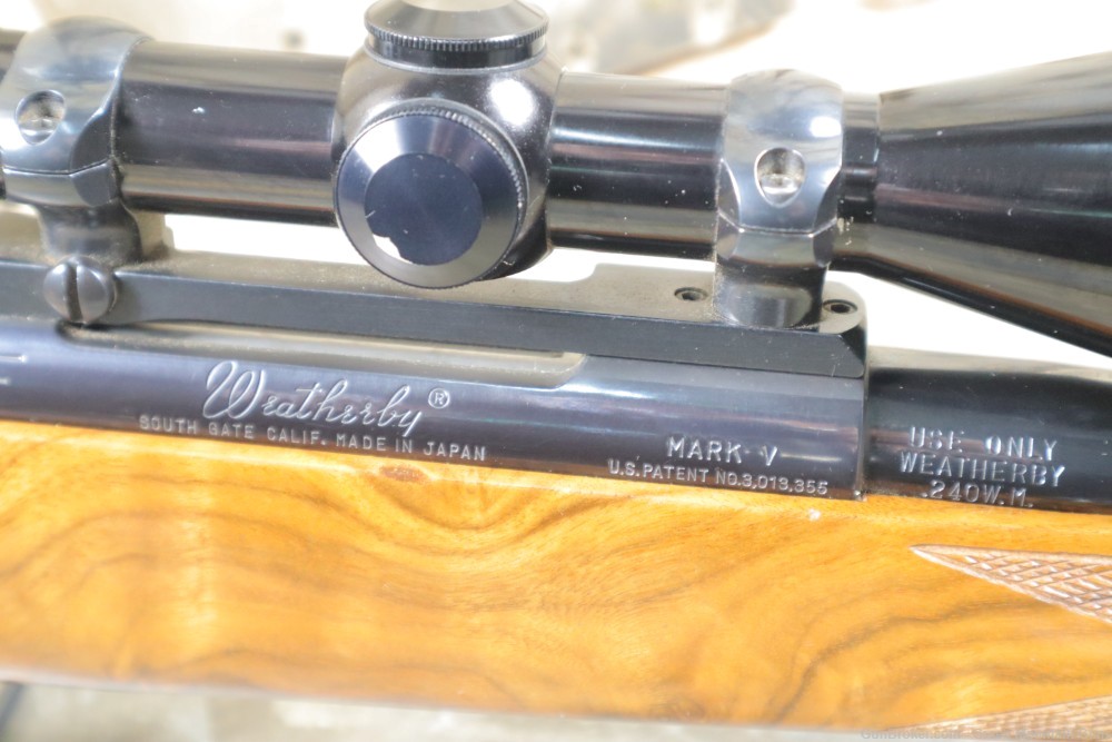 Gorgeous Weatherby Mark V Left Handed .240Wby Mag Penny Bid NO RESERVE-img-14