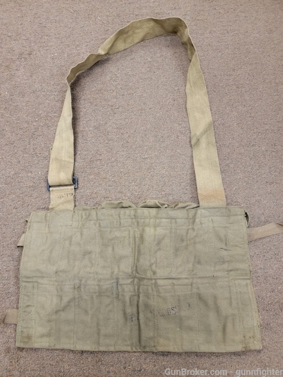 US WW1 Grenade Chest Vest Marked and Dated 1918-img-2