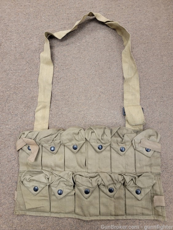 US WW1 Grenade Chest Vest Marked and Dated 1918-img-0