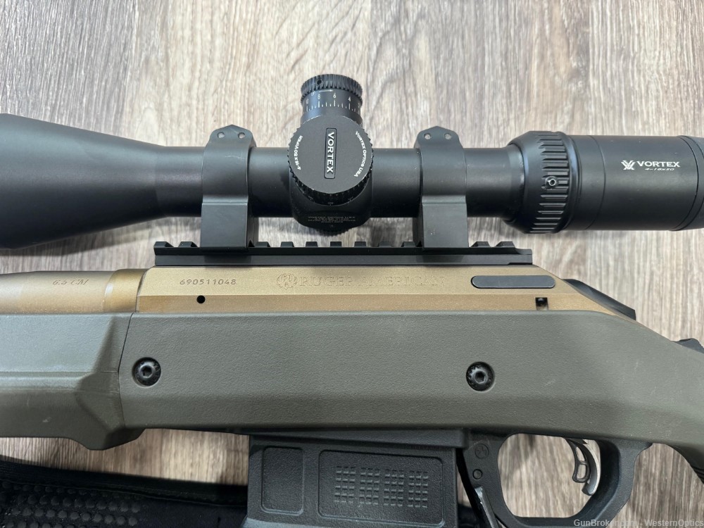 Ruger American ceracote with Magpul Hunter Stock and Vortex Viper 4-16x50  -img-2