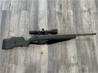 Ruger American ceracote with Magpul Hunter Stock and Vortex Viper 4-16x50  