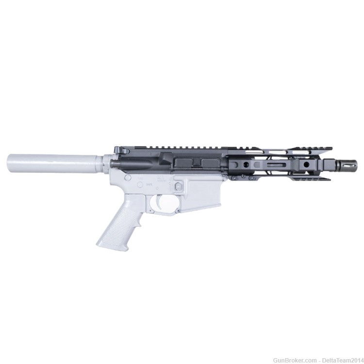 AR15 7.5" 5.56 223 Pistol Complete Upper - Includes BCG & CH - Assembled-img-6