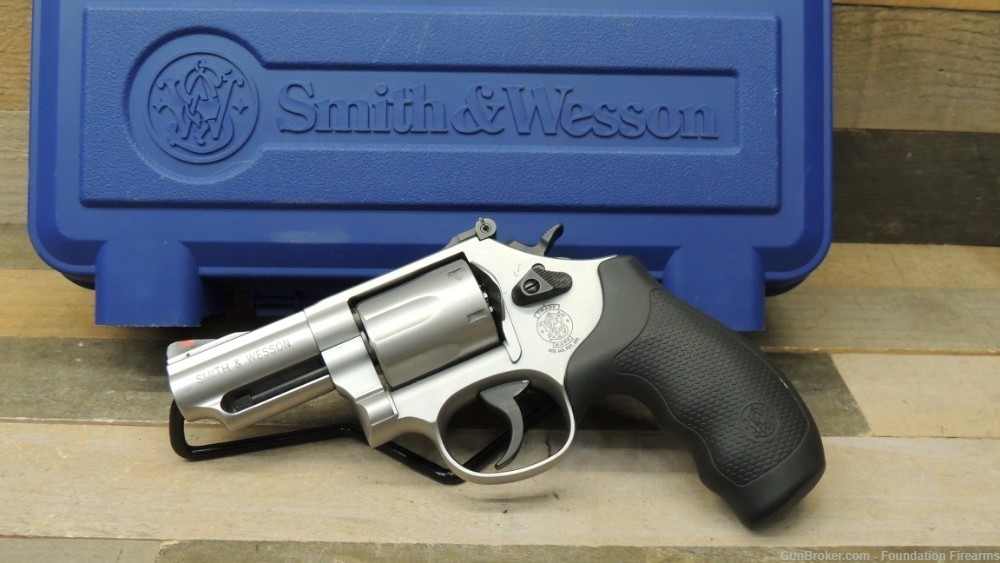 Nice Smith & Wesson Model 66-8 Combat Master 357 Mag Revolver #10061-img-0
