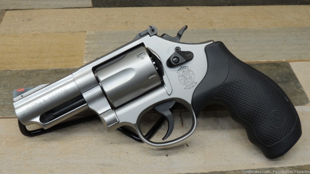 Nice Smith & Wesson Model 66-8 Combat Master 357 Mag Revolver #10061-img-1