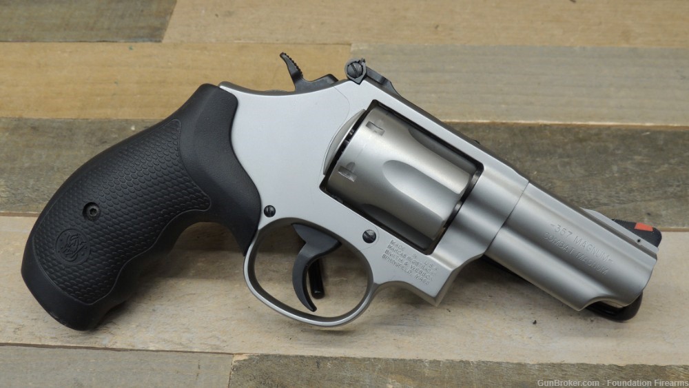Nice Smith & Wesson Model 66-8 Combat Master 357 Mag Revolver #10061-img-2
