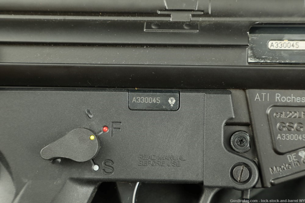 GSG American Tactical GSG-5 16.25” .22LR Semi-Auto Rifle MP5 Clone w/ Box -img-27