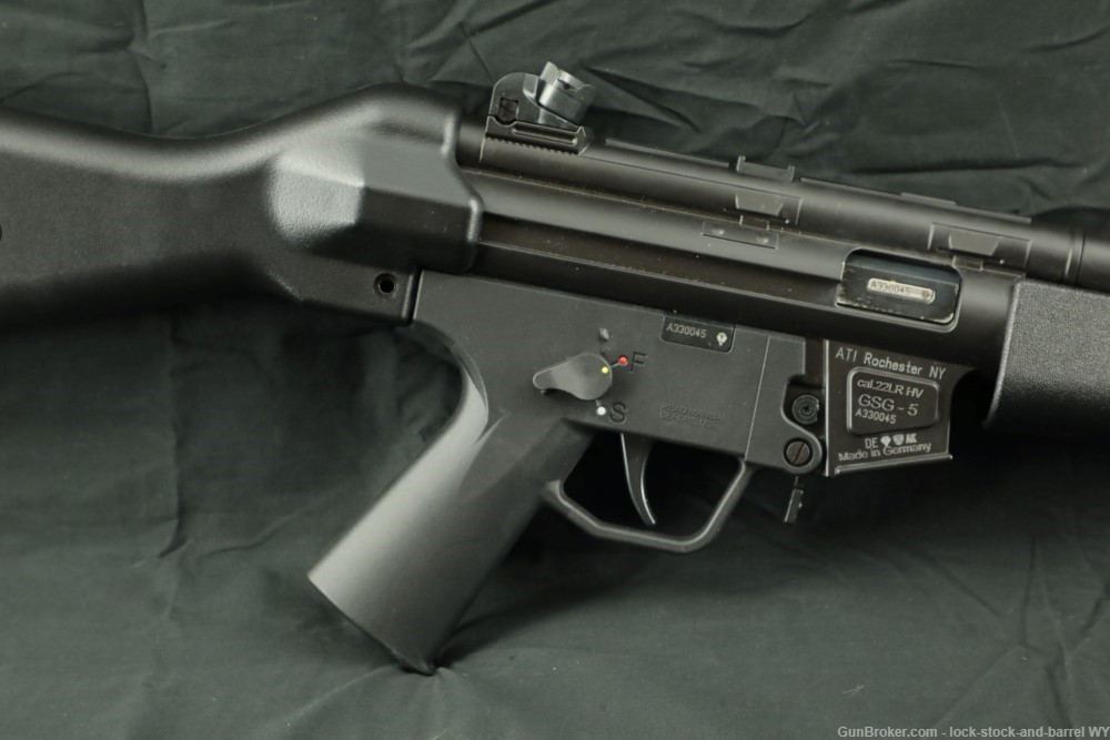 GSG American Tactical GSG-5 16.25” .22LR Semi-Auto Rifle MP5 Clone w/ Box -img-5